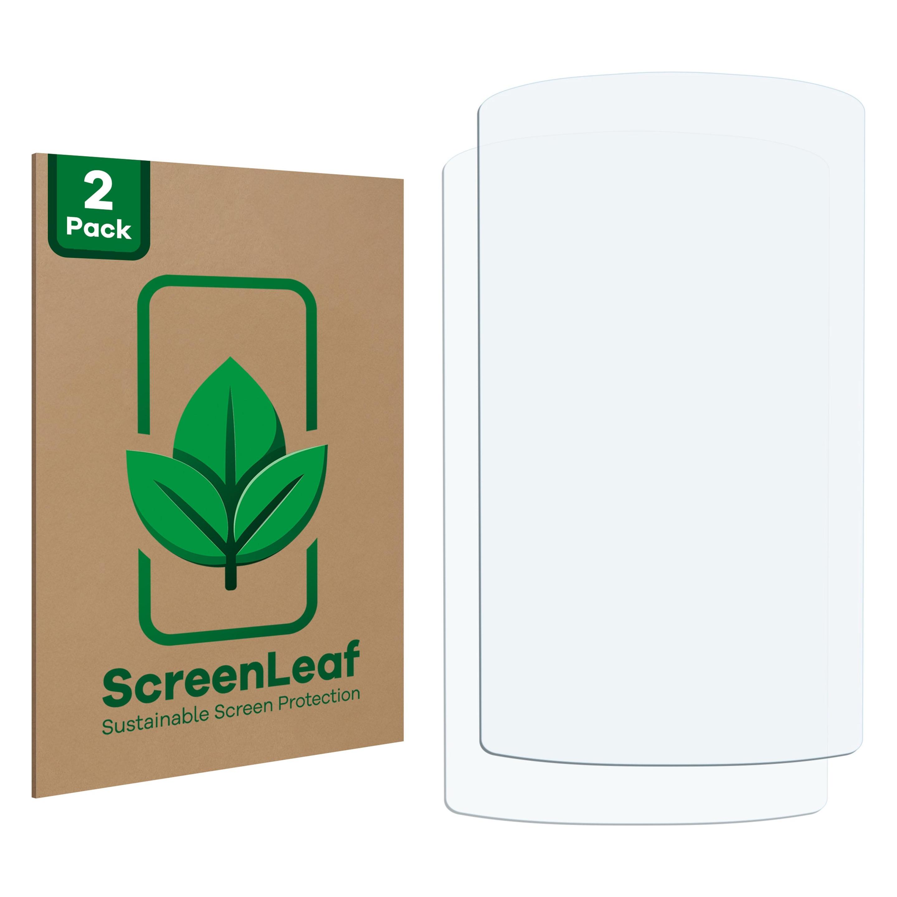 ScreenLeaf Schutzfolie für Hammerhead Karoo 2 Displayschutz Display Schutz Folie Klar Transparent (6140204)