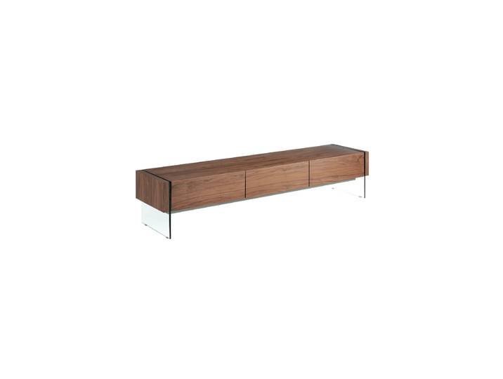Hochwertiges Design Lowboard „Avantgarde“ Nussbaum, Transparent Angel Cerdá