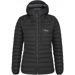 RAB Rab Damen Funktionsjacke W INFINITYMICROLIGHT JACKET, Größe 12 in Schwarz Schwarz