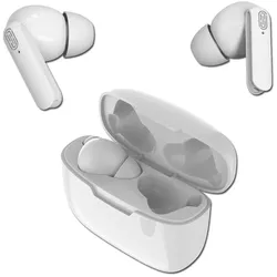 2GO TWS Dynamic Kopfhörer Kabellos im Ohr Anrufe/Musik Bluetooth Weiß