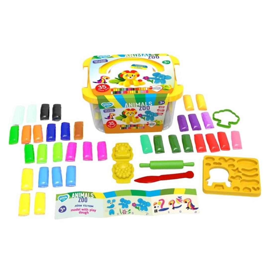 Maksik Schaumstoff-Spielknete-Set Tiere (44763894)