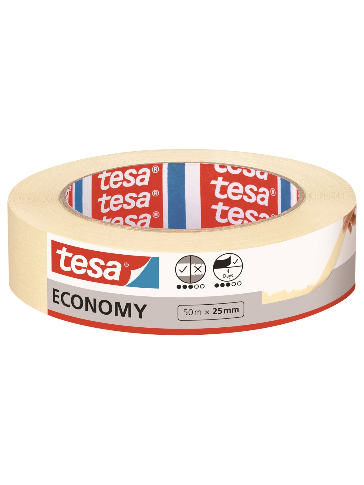 tesa Abdeckband Economy 50m x 25mm
