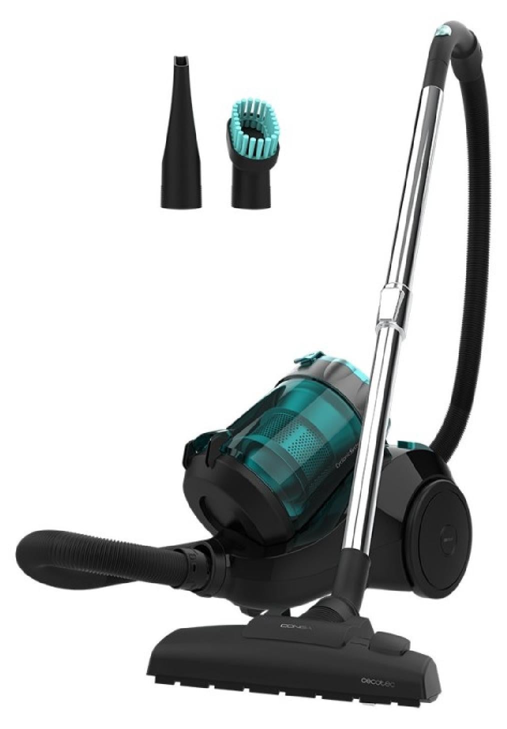 Cecotec Conga Rockstar multicyloonstofzuiger, 800 W, cilindervormig, drooggebruik, zonder zak, 2,5 liter