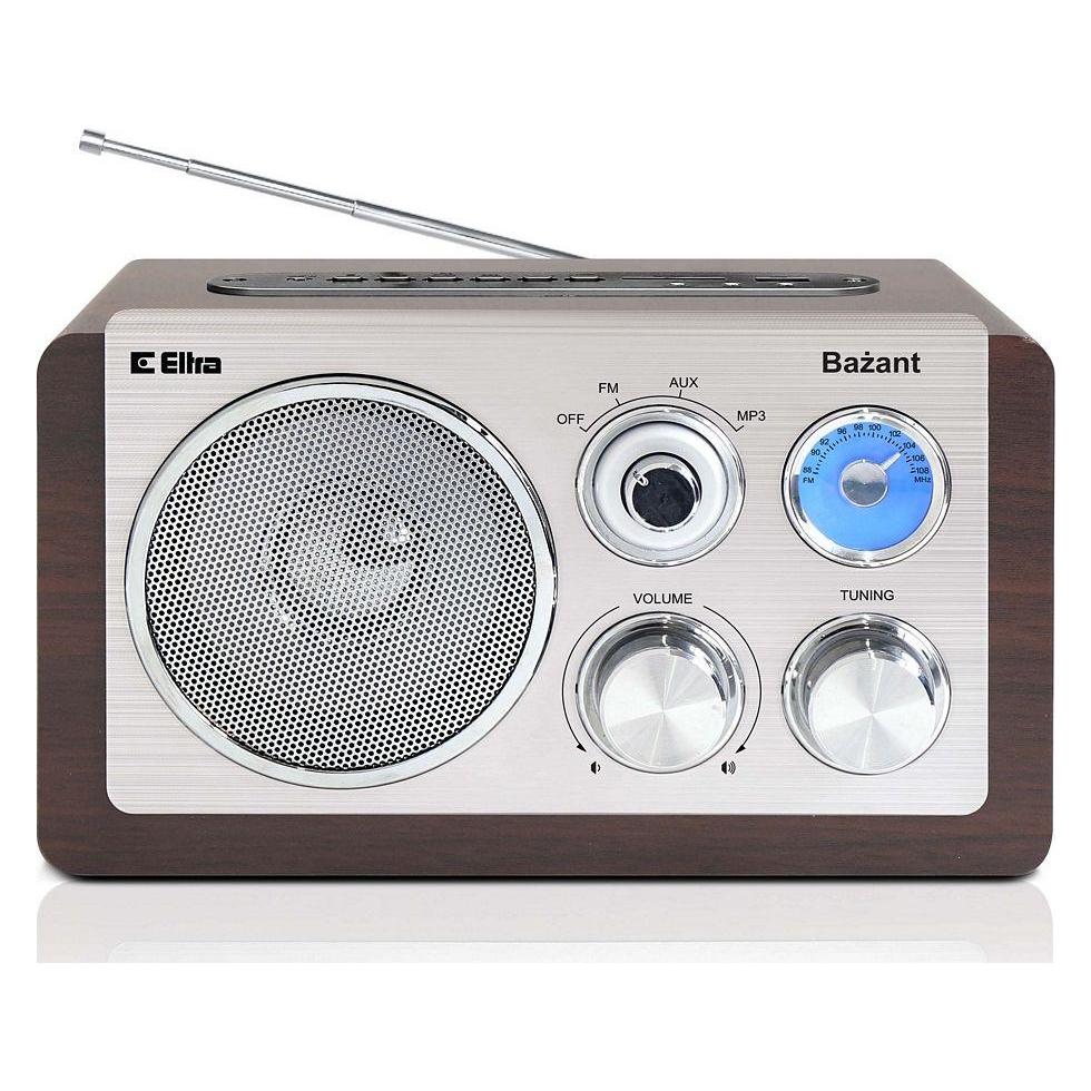Elta Radio BAŻANT USB dark colors (FM) (5907727028049)