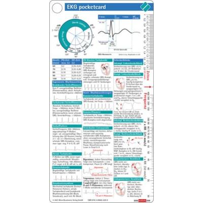 EKG pocketcard, Taschenbuch von Börm Bruckmeier Verlag GmbH, Börm Bruckmeier, 978-3-89862-429-9
