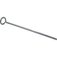 Stahl-Ringkopf Zeltnagel, 6 Sück, Hering 20 cm