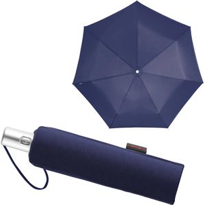 Samsonite Regenschirm Alu Drop S slim, blau, windsicher, Auf-Zu-Automatik, Ø 95 cm, 26 cm, Taschenschirm