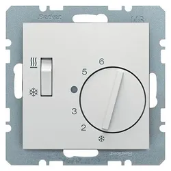 Berker Raumtemperaturregler 20291909, Thermostat, Weiss