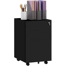 AKTENSCHRANK mit Schloss, für A4 Legal, Briefformat, Stahl