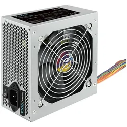 Tooq Technology Alimentation ATX TooQ Apolo - 550W (Gris) (550 W), PC Netzteil, Silber, Grau