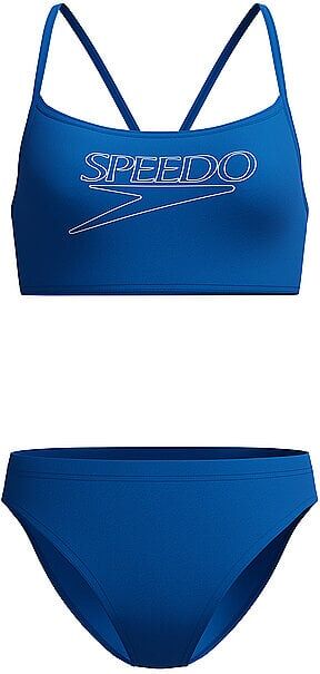 SPEEDO Damen Bikini Endurance Logo blau   36 W