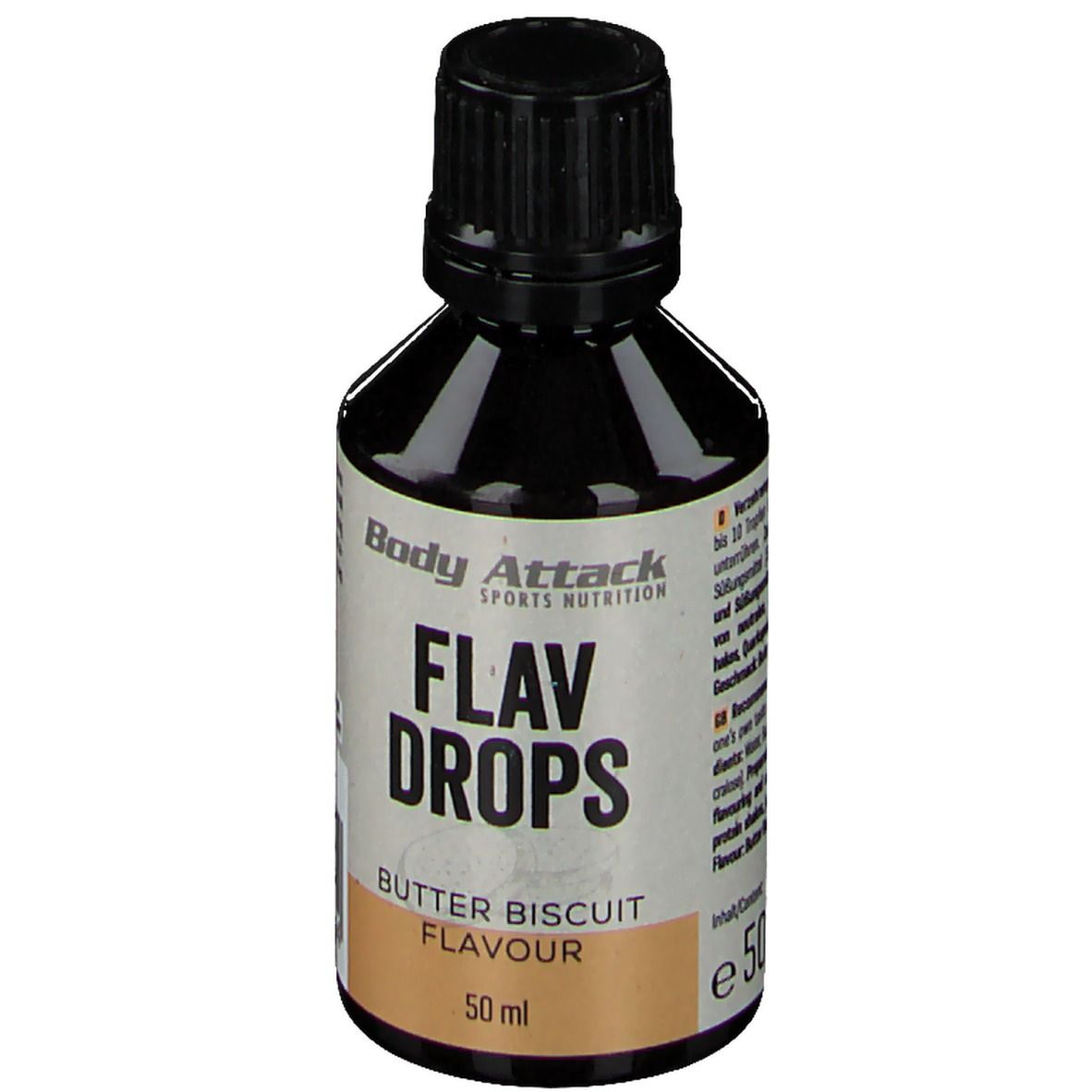 Flav Drops Butter Biscuit flüssig 50 ml Flüssigkeit