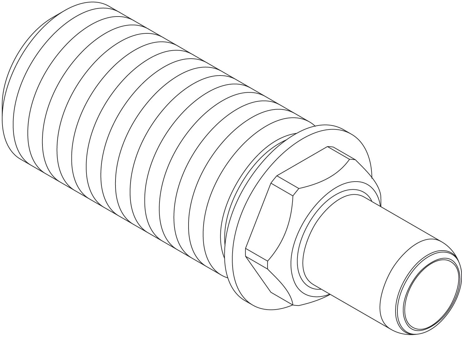Hansgrohe replacement connection nipple 93416000