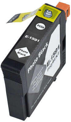 4PAPER Epson T1591 Tinteiro Preto Foto Compatível