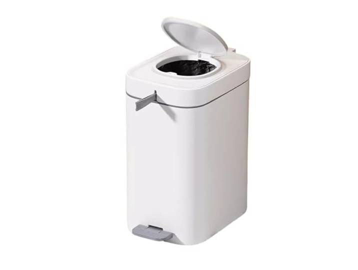 Wohnzimmer Küche Mülleimer Haushalt Bad Fuß Mit Deckel Große Kapazität Wc