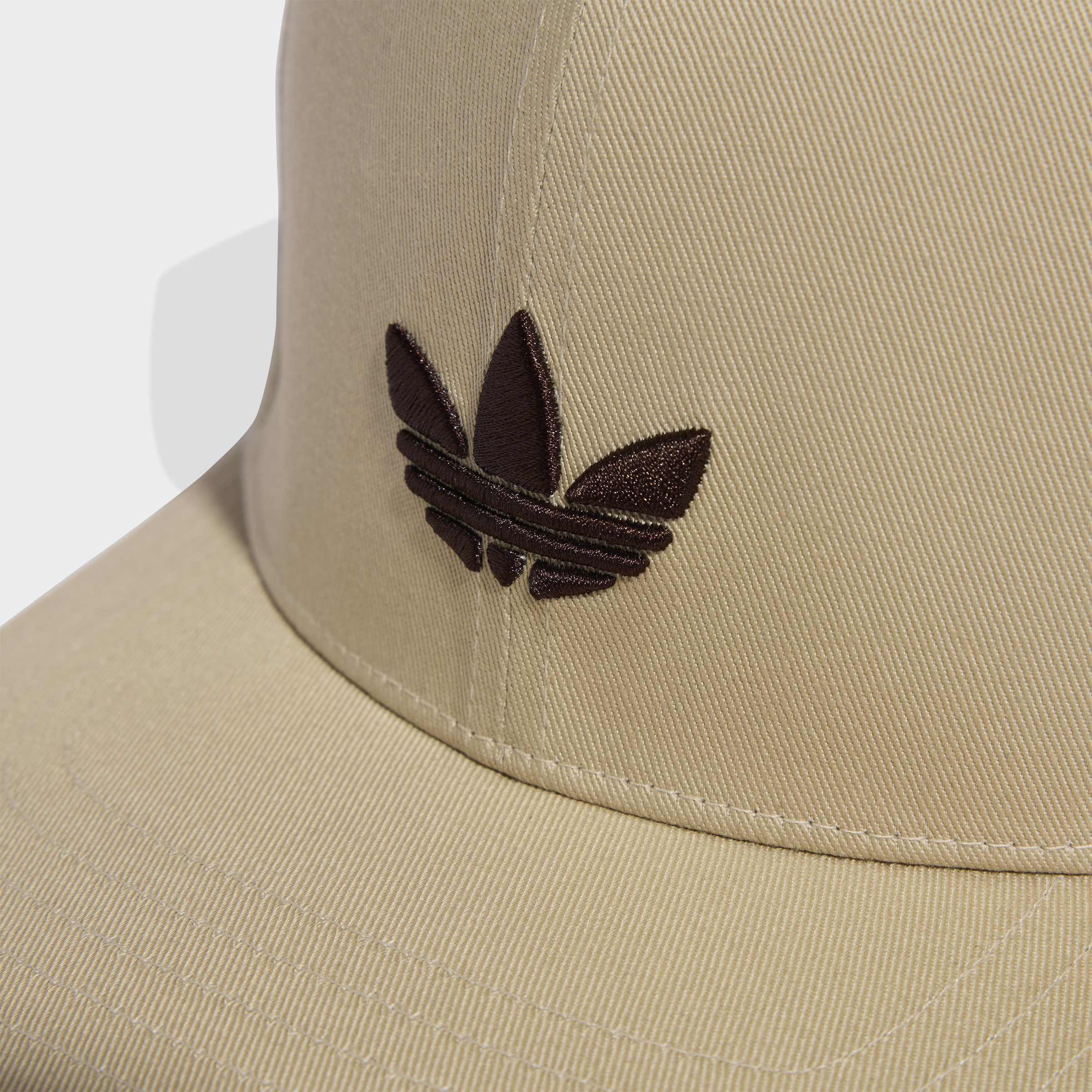 Baseball Cap ADIDAS ORIGINALS "ADICOLOR SNAPBACK", beige (stone khaki), Obermaterial: 100% Baumwolle, Caps Baseball Cap, für Erwachsene, mit Druckknopfverschluss stone khaki Einheitsgröße
