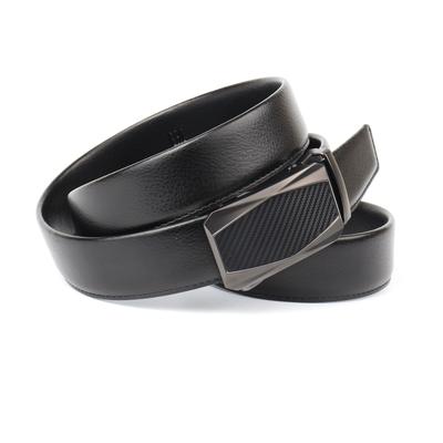 Ledergürtel ANTHONI CROWN, Herren, Gr. 90, schwarz, Rindsleder, Gürtel Ledergürtel, geschwärzte Schließe, leichte Oberflächennarbung