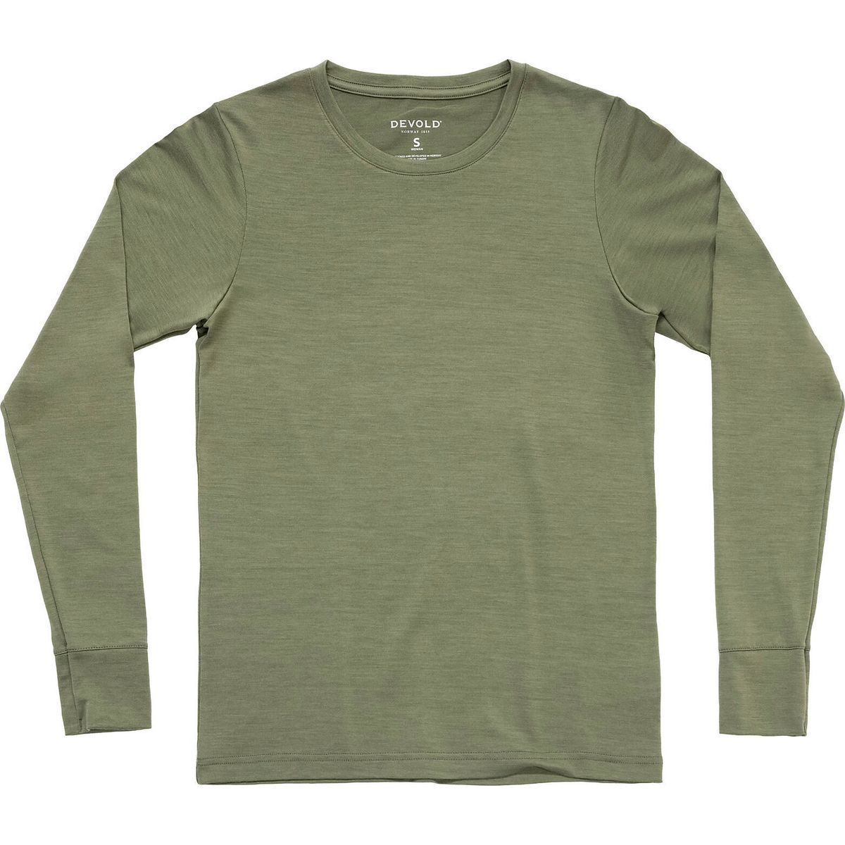 Devold of Norway Classic LS WMN lichen (404A-clothing) XL GO 180 287 C 404A XL