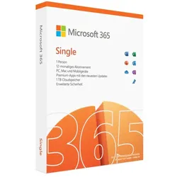 Microsoft Office 365 Single - PC/Mac/Android iOS