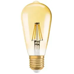 Ledvance LED Retro Lampe "Vintage 1906 ST64" E27 6,5W 824 bernsteinfarben 55W-Ersatz