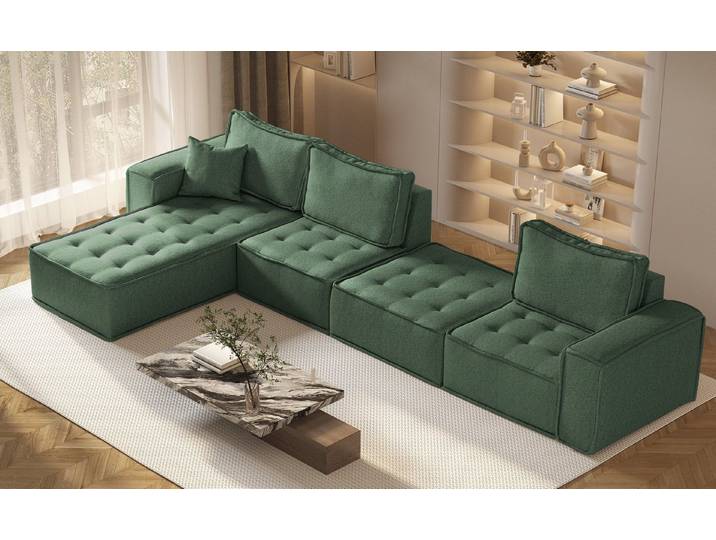 Kaiser Möbel Ecksofa Bohoo modulare Ecke XL