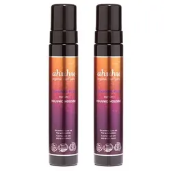 ahuhu Cinnamon Plum Pop Up! Volume Mousse Duo 2x 300ml