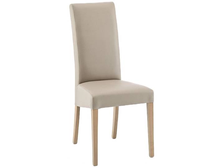 Stuhl BOSTON Synthetisches Leder beige