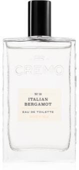 Cremo Italian Bergamot Eau de Toilette para homens Bright & Citrus 100 ml. Italian Bergamot