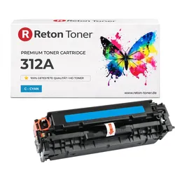 Reton Toner kompatibel zu HP 312A / CF381A Cyan