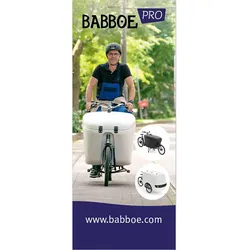 Babboe Roll-Up Banner Babboe | Pro Bike