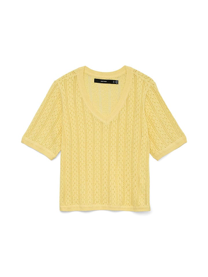 Vero Moda Pullover in Gelb - S