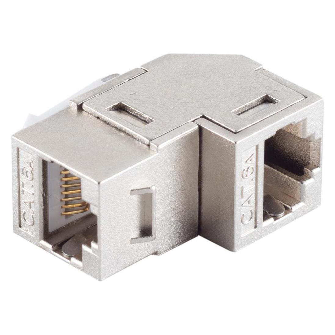 Berrybase Keystone Modul, RJ45 Buchse - RJ45 Buchse, Cat.6A (Keystone Modul) (08-10004)