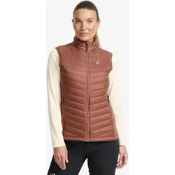 Radical Insulate Vest Damen Pink Mahogany, Größe:S - Westen - Rosa