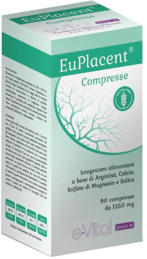 E.VITALGROUP Srl Euplacent, 90 compresse