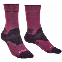Bridgedale, Damen, Sportsocken, Hike MW Socken (41 - 43), Violett