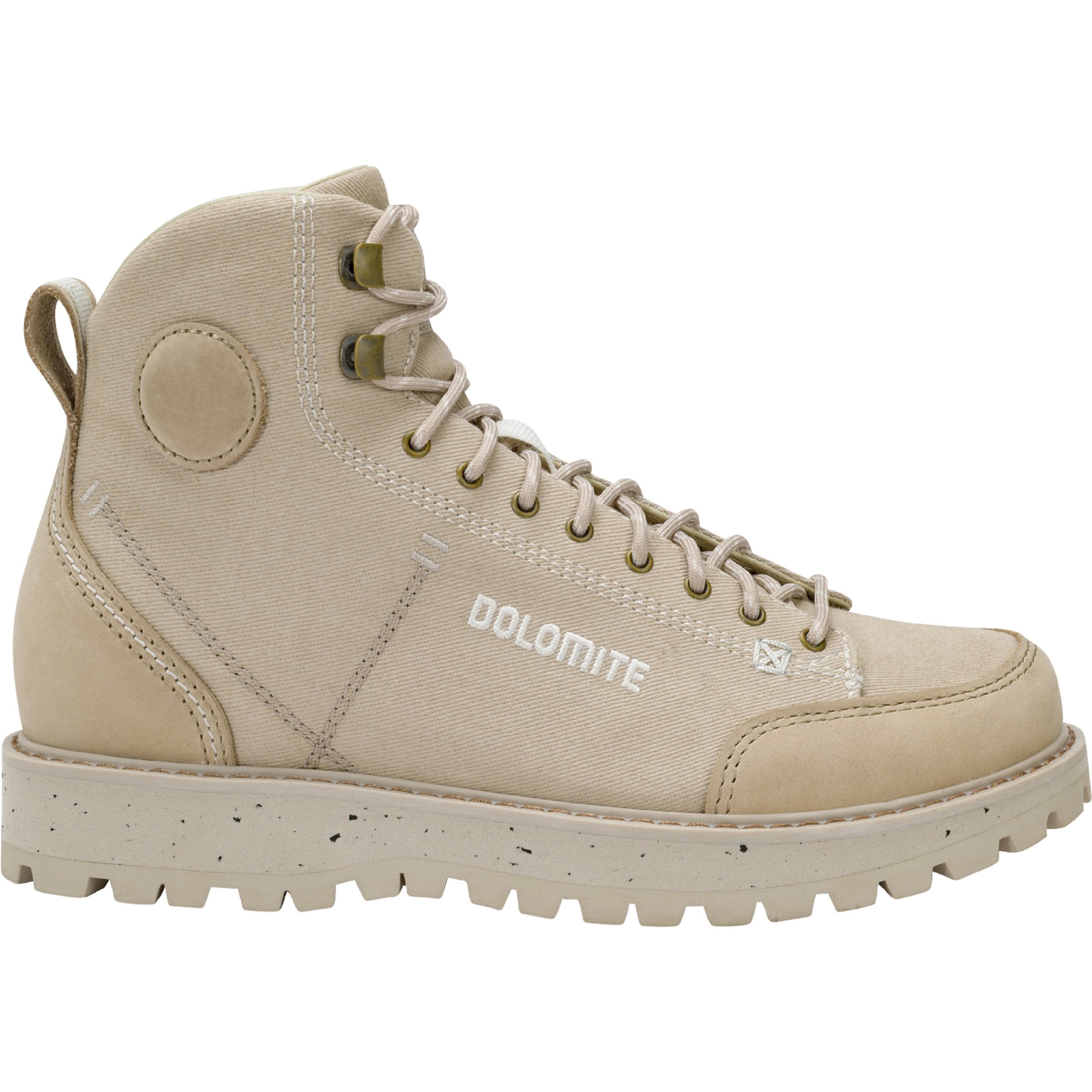 Dolomite 54 High Denim Freizeitschuhe beige Größe 40.5 Lifestyle Atmungsaktiv