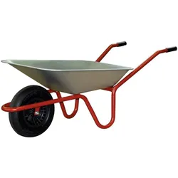 Capito, Schubkarre, Schubkarre Garten 85 85 l Luftrad Polypropylen-Felge mit Rollenlager
