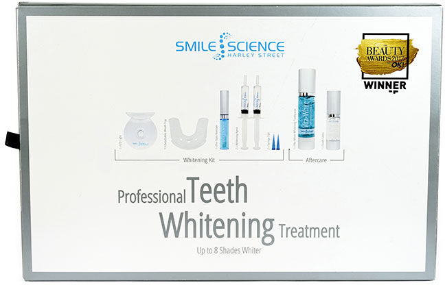 Smile Science Harley Street Professional Teeth Whitening Treatment Box