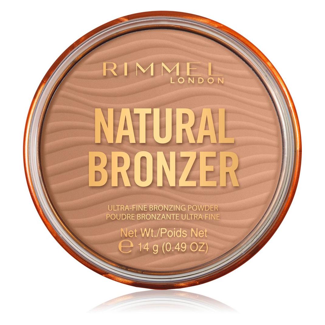 Rimmel London Rimmel Natural Bronzer, 14 g, Puder, Gesicht, Sunset, Palette, Bräunung (003 Sunset, Bronzer, 41 g) (3616301173021)