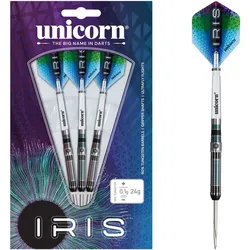 Unicorn Iris 90% Tungsten Steel Darts 24 g