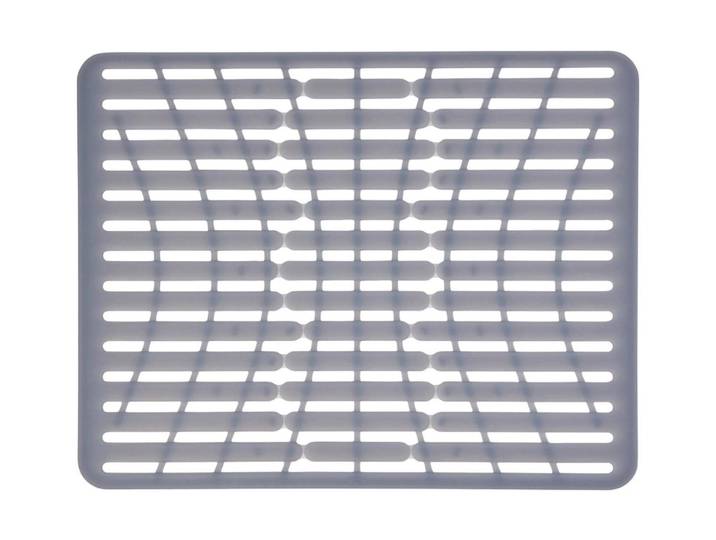 Abtropfmatte OXO GOOD GRIPS, grau, B:41cm H:32cm, Silikon, Geschirrständer, Abtropfmatte, 32x41 cm, Silikon