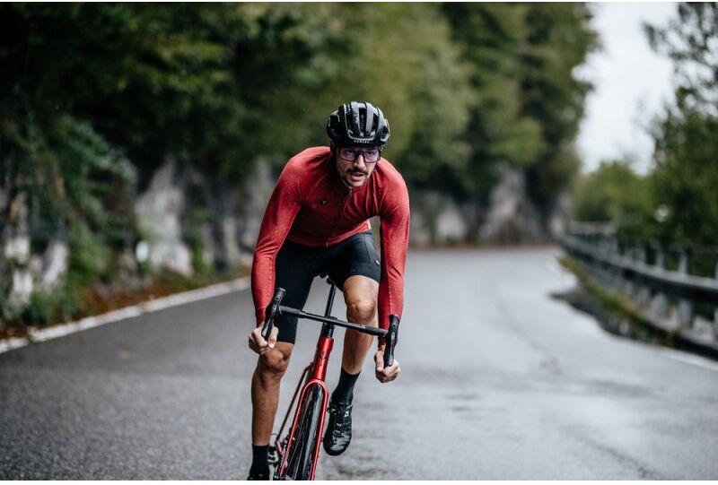 WILIER Maglia invernale ciclismo  KOSMOS red