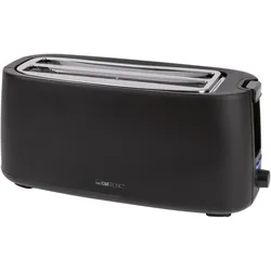 Clatronic TA 3802, Toaster, Schwarz