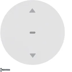 Berker 85241139 Jalousie-Taste R.1/R.3 polarweiß, glänzend