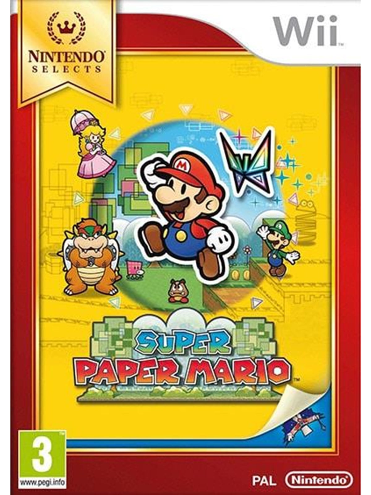 Super Paper Mario - Nintendo Wii - Action - PEGI 3