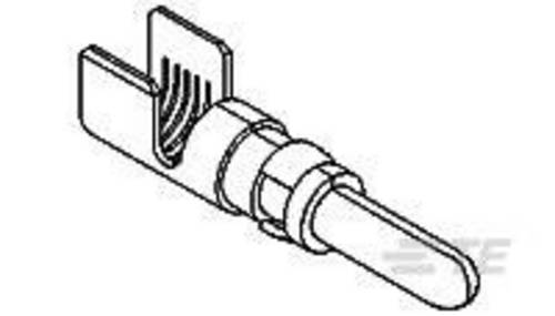 TE Connectivity 213845-4 Rundstecker Stiftkontakt 1St.