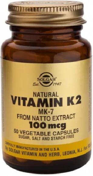 Solgar Vitamina K2 100mcg 50 Caps