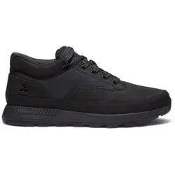 Timberland für Herren. TB0A5PWKW051 Euro Grid Mid Leder Turnschuhe schwarz (41), Wohnung, Nobuck, Schnürsenkel, Lässig