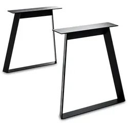 TISCHGESTELL Dannye 68x72x Esstischgestell Metall Schwarz