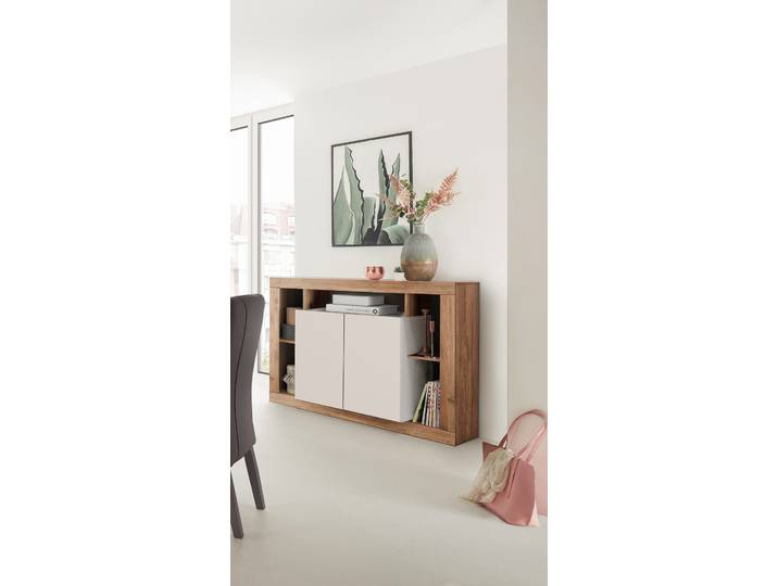 Sideboard Rimini 134cm Holz/Beige